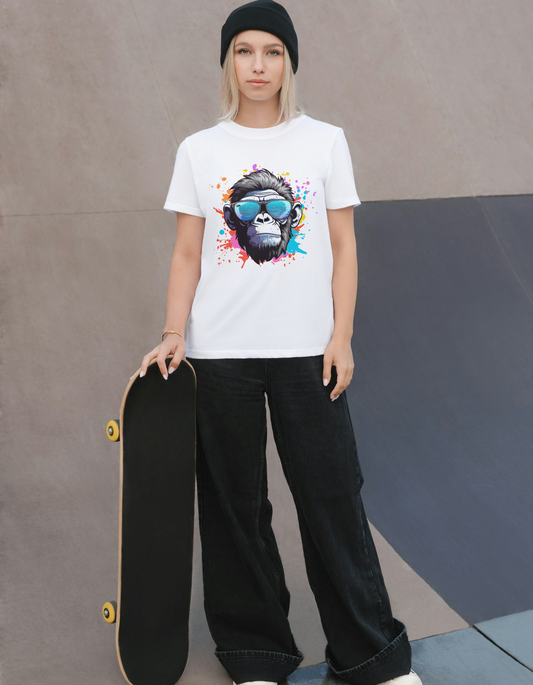 Savage Style – Mean Monkey Tee with Attitude