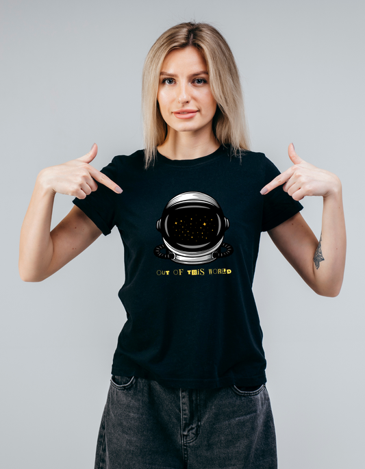 Out of This World – Astronaut Vibes Tee
